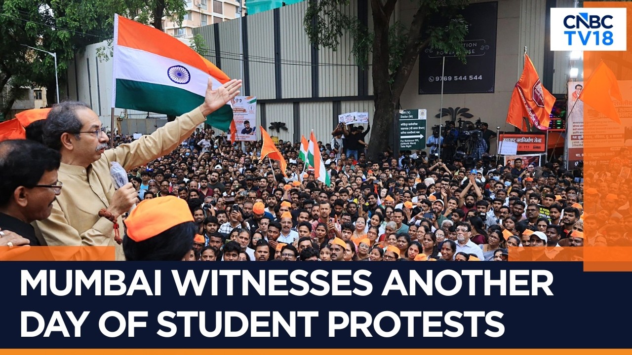 Students Protest At Dadar's Shivaji Park | NEET Protests | CNBC TV18 | N18V
