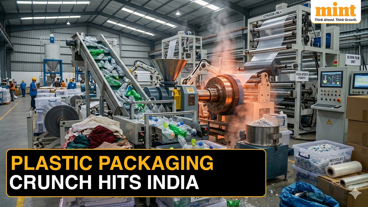 Как рост цен на нефть спровоцировал дефицит пластиковой упаковки по всей Индии