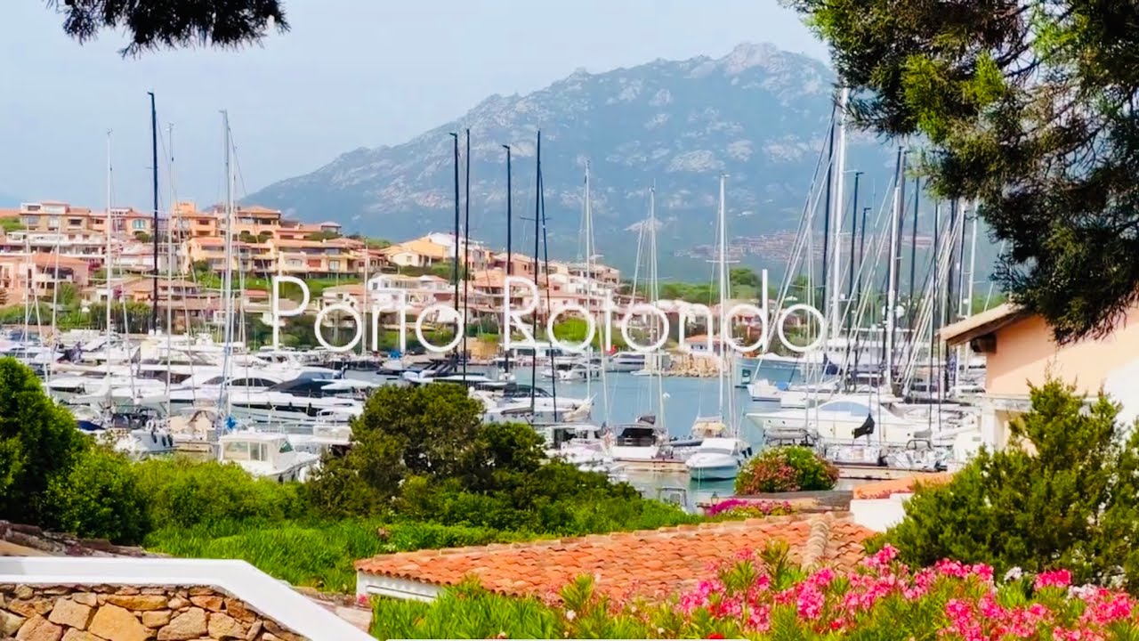 Sardinia / Porto Rotondo / Italy 🇮🇹 Port with beautiful Celebrity Yachts 🛥️