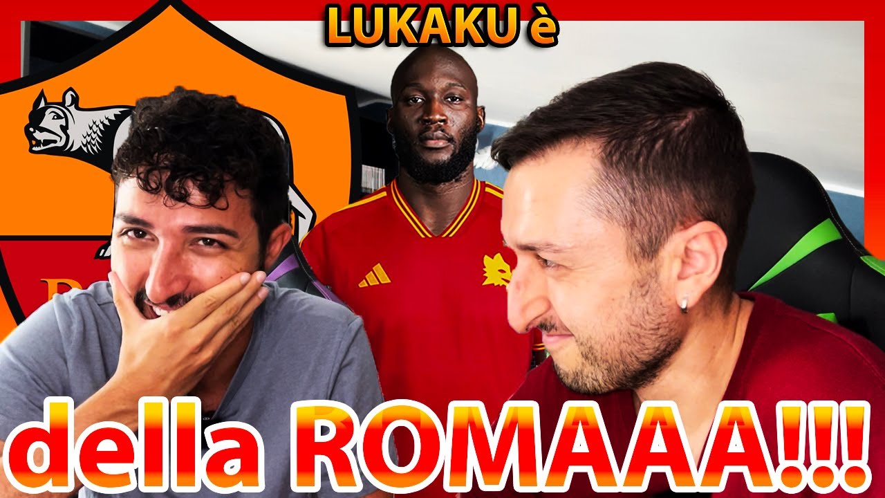 [FABIO 💦] 🐺🟠🔴 LUKAKU è della ROMAAA‼️ La REAZIONE e PARERE del 