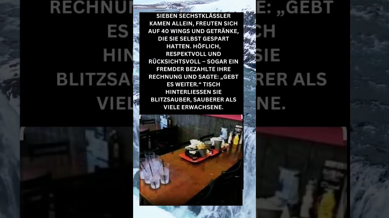 Sieben Jungs, eine gro&szlig;e Lektion in H&ouml;flichkeit ✨🐔