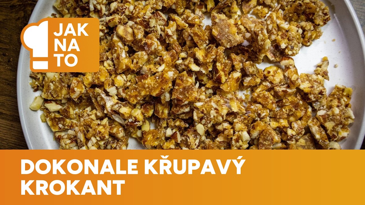 Připravte si dokonale chutn&yacute; a křupav&yacute; krokant za p&aacute;r minut