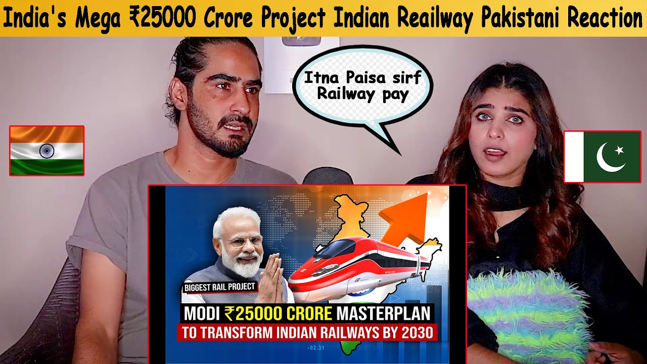 India's Mega ₹25000 Crore Project : Redevelopment of 508 Railway Stations | Pakistani Reaction