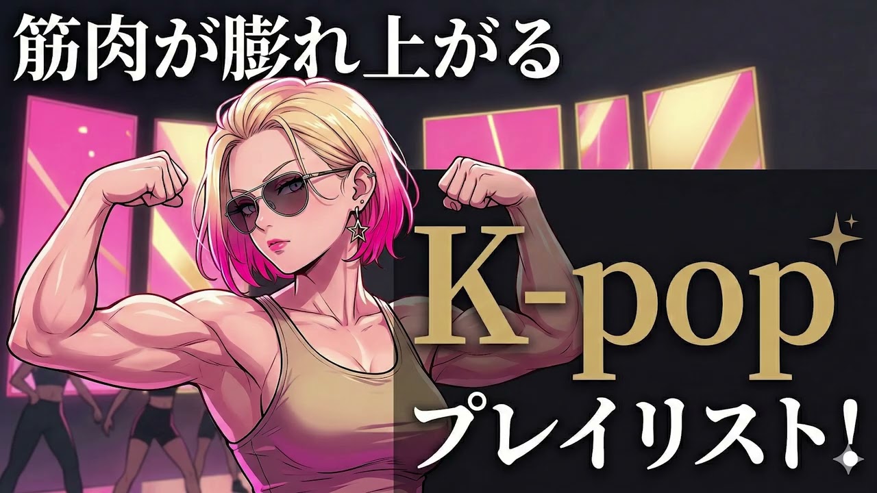 【パンプアップ】聴くだけで筋肉が膨れ上がるK-popプレイリスト