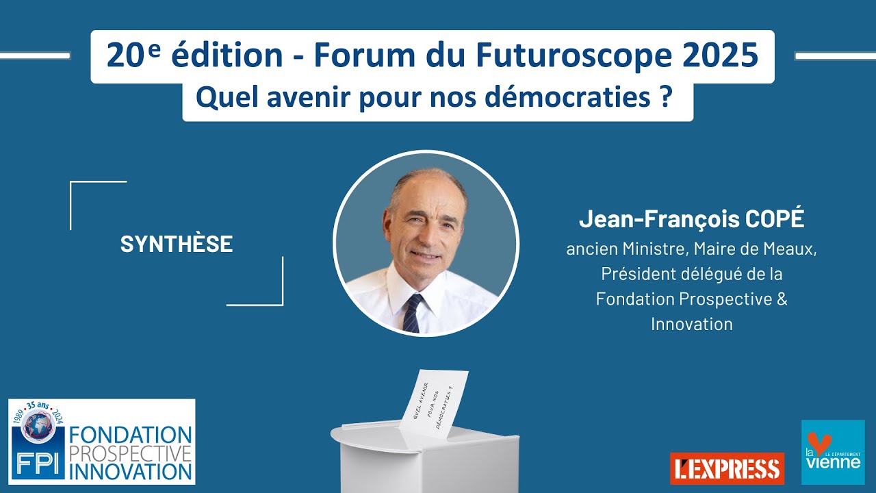 Jean-François COPÉ au Forum du Futuroscope 2025 (9/15)