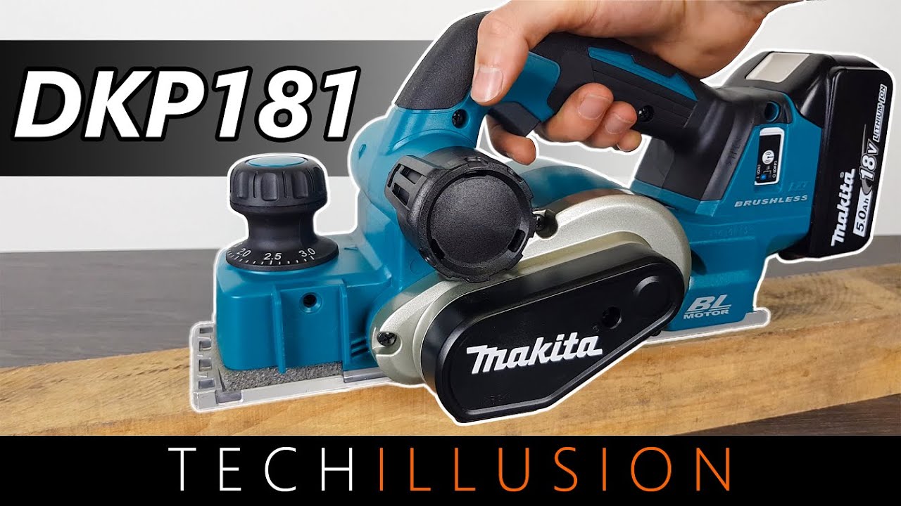 🔥DER STÄRKSTE AKKU HOBEL von Makita im Test😱 - Makita DKP181 - Review & Test