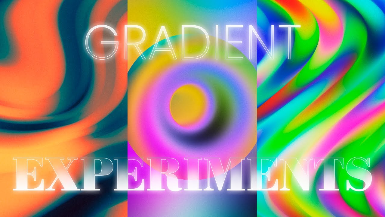 Эксперименты с экспериментальным градиентом... Эксперименты | After Effects
