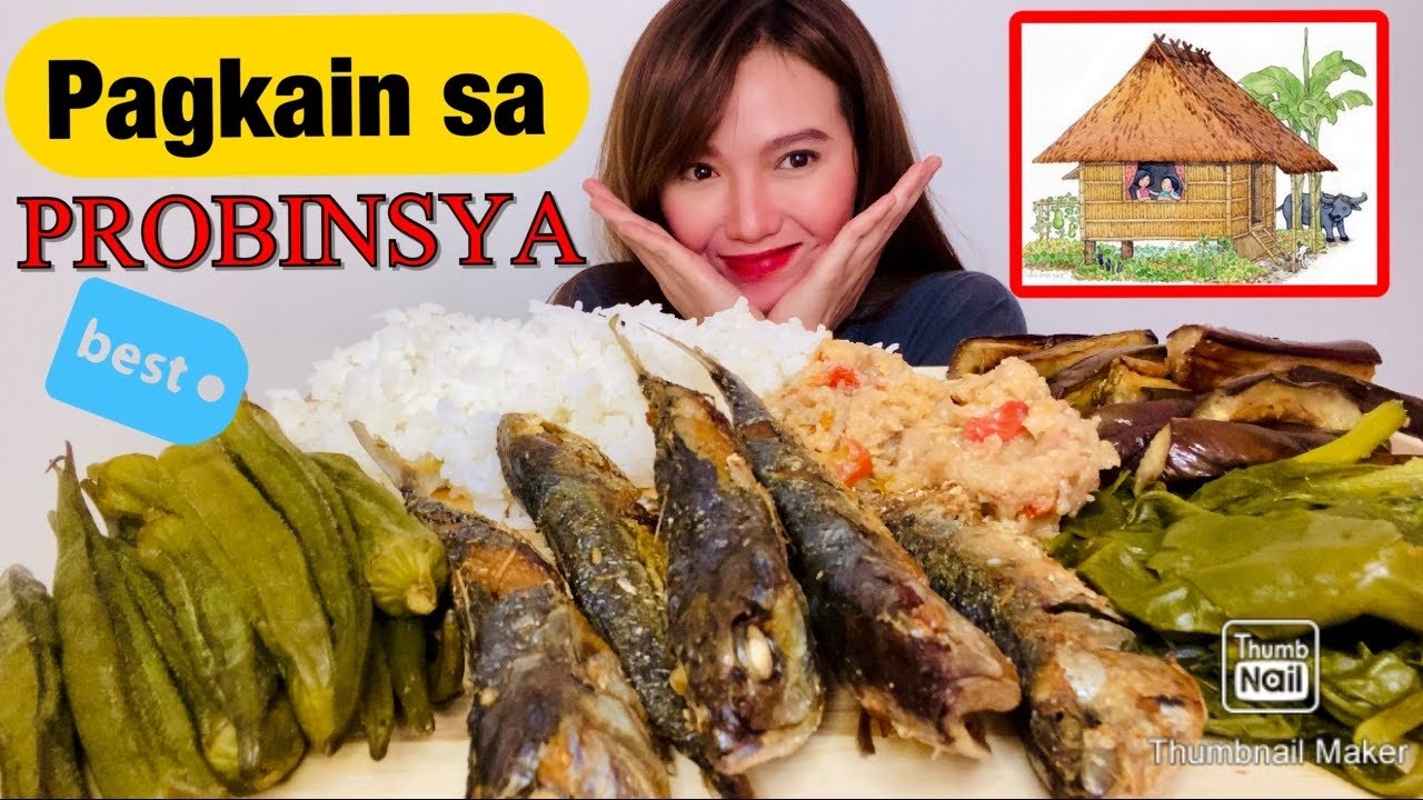 BURO || Kapampangan Almusal Mukbang || Galunggong | Okra | Talong || Filipino Food Kamayan ||