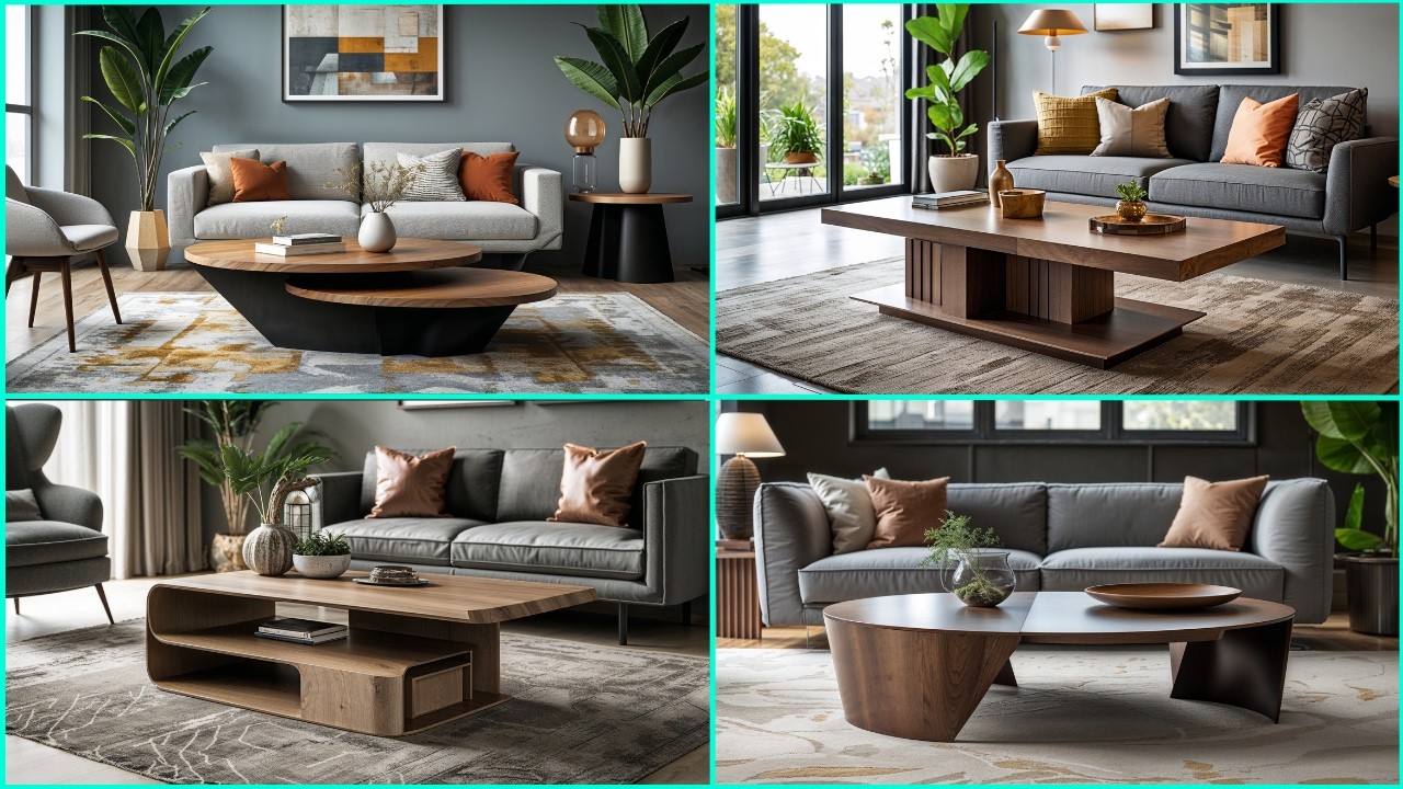 Coffee Table Design for Living Room | Stylish & Luxury Decor Ideas