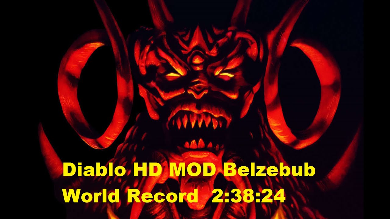 Diablo 1 HD MOD Belzebub Speedrun Normal% (Glitchless, HC) WR! 
