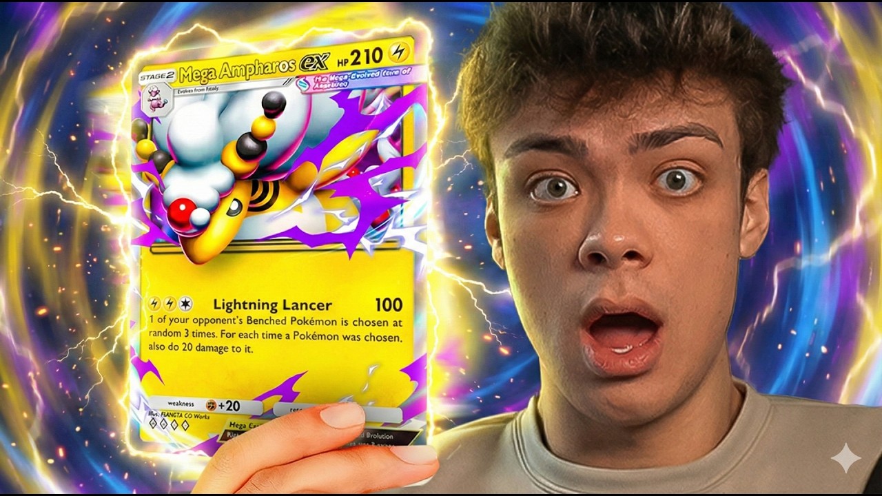 Mega Ampharos EATS Your Opponents Bench! 