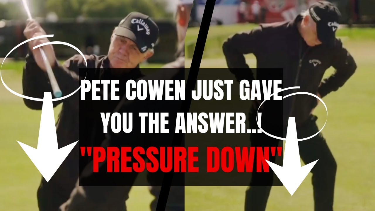 Pressure Down & Arm Pressure [Pete Cowen Secret] Read More 👇