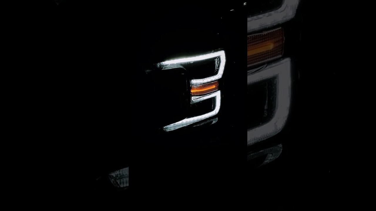 18-20 F-150 Headlights w/ Start Up Animation #ford #f150 #fordf150 #led #headlights