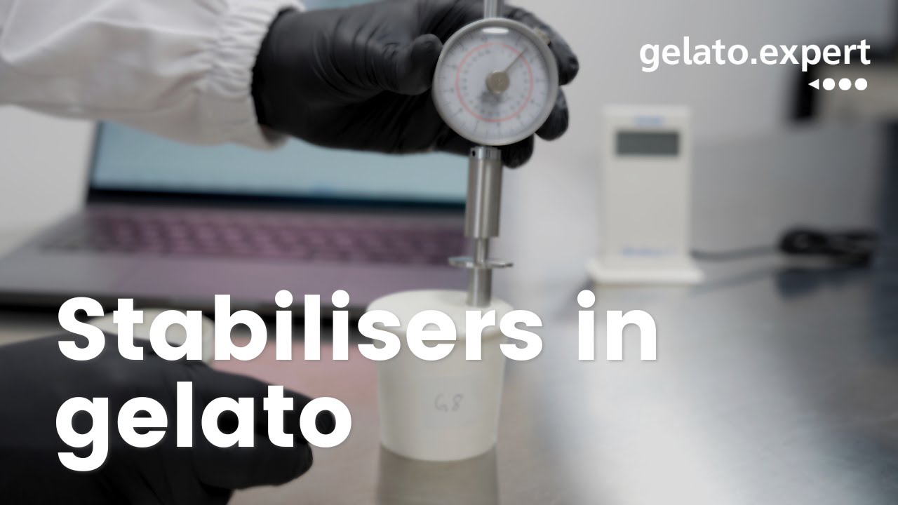 What are gelato and ice cream stabilisers?