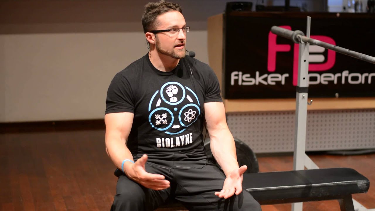 Layne Norton on bench press