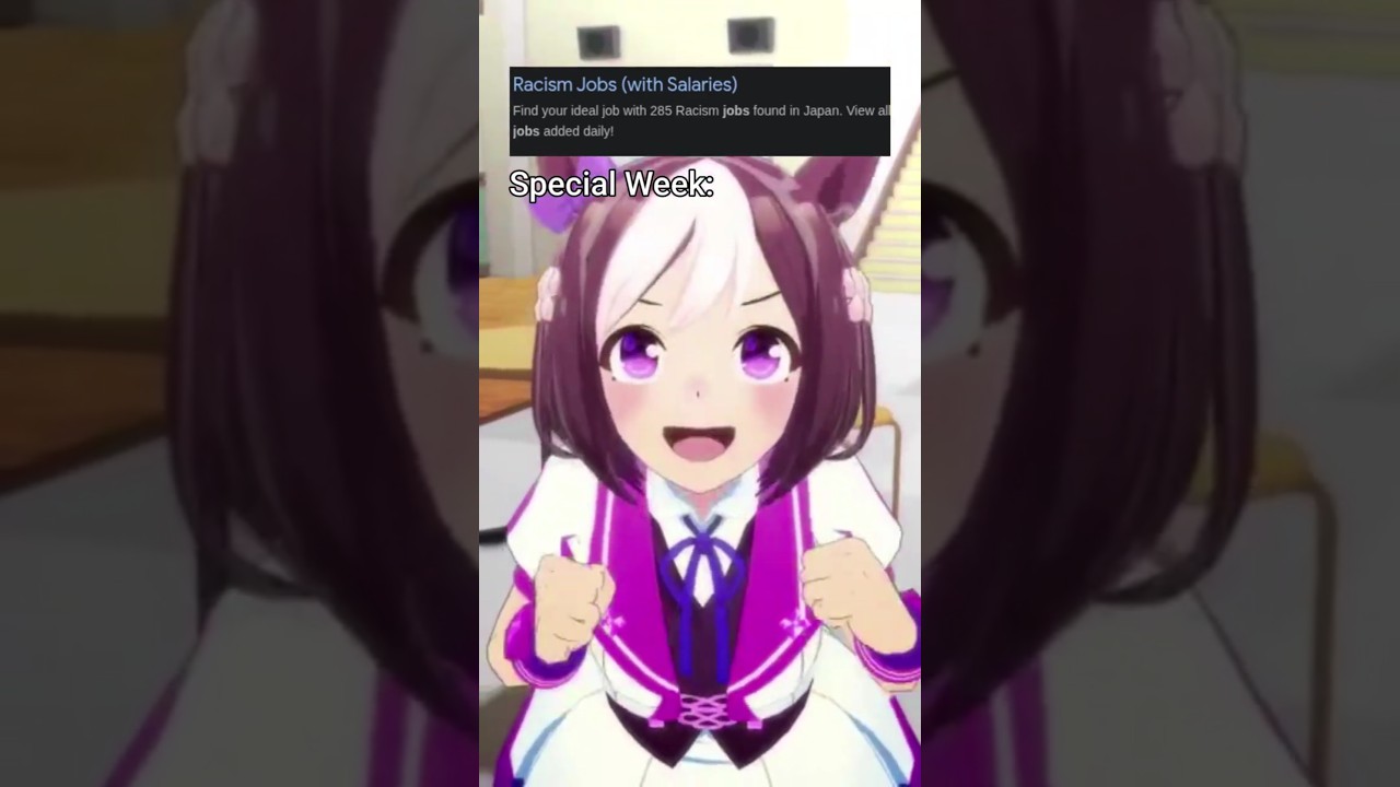 Special Week IRL hates chestnut horses, especially red-brown one 🤣 