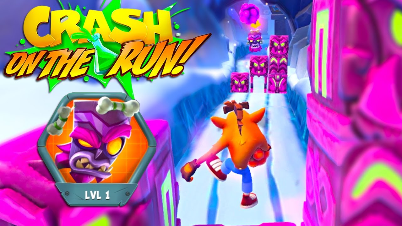 Crash Bandicoot: On the Run! Bumpa Berry Bug - Oxide Uka Uka's Gang