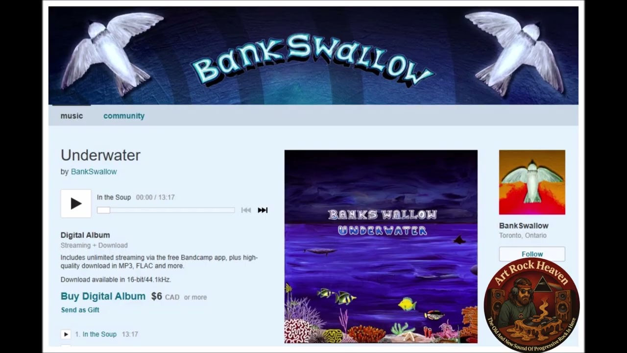 BankSwallow(Canada)-Underwater(2025)-In The Soup, (Progressive rock)