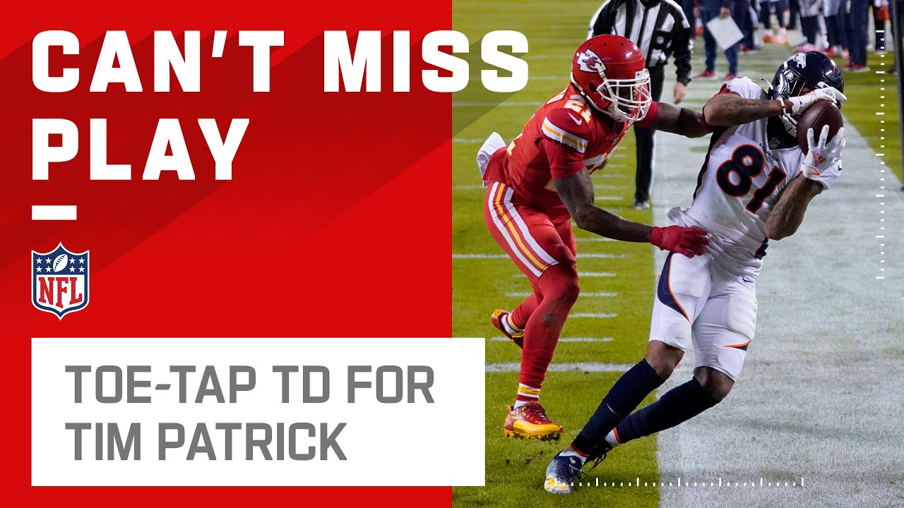 Tim Patrick Gets a Toe-Tap TD for the Lead