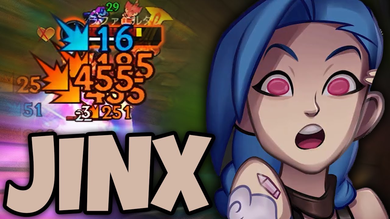Wild Rift Jinx Dragon Lane Gameplay in Season 19 (Build & Runes)