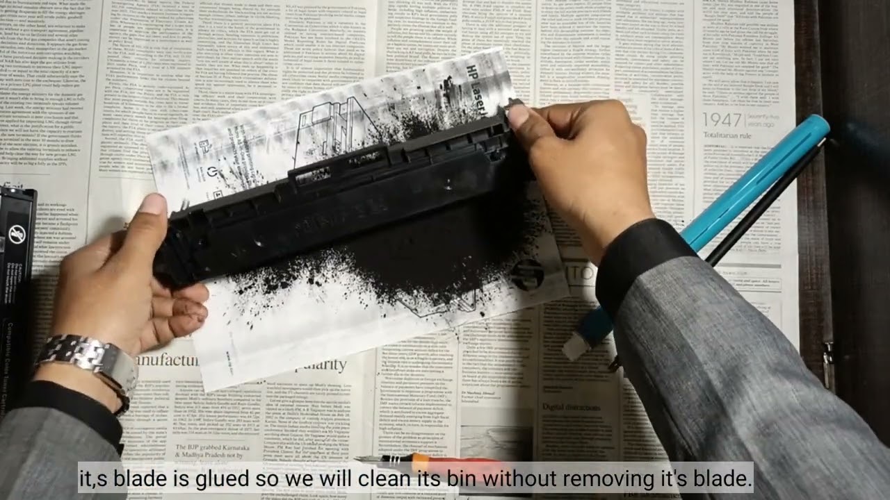 HP LASERJET PRO m281 fdw cartridge refill [ color printer black toner refill