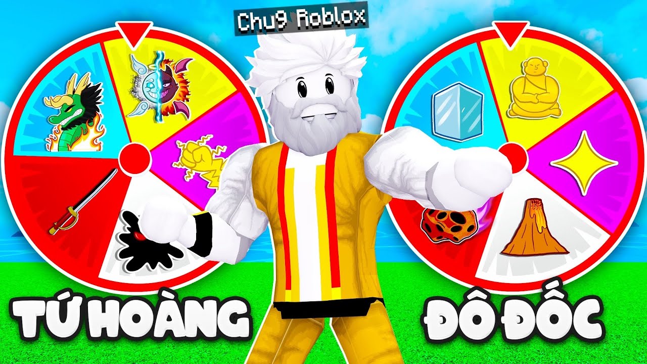 Chú 9 Cùng Panday Thử Thách Solo PVP Bằng Sức Mạnh TỨ HOÀNG vs ĐÔ ĐỐC Trong Blox Fruits !!