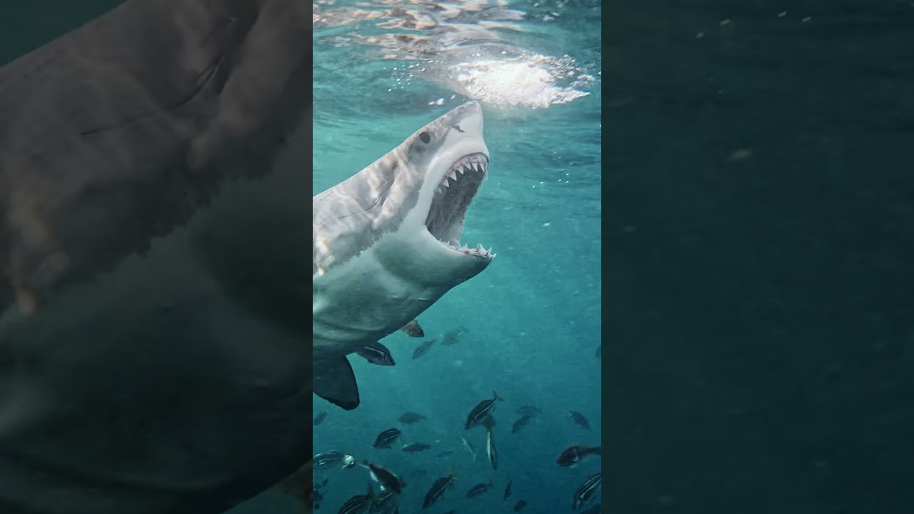 Face to Face with a Great White Shark 🎬 Tanner Mansell #GoPro