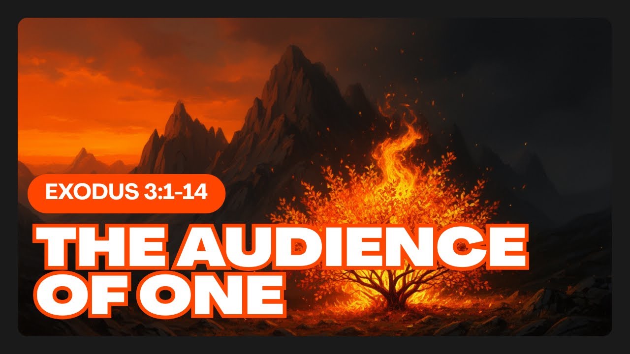 The Audience of One Exodus 3:1-14