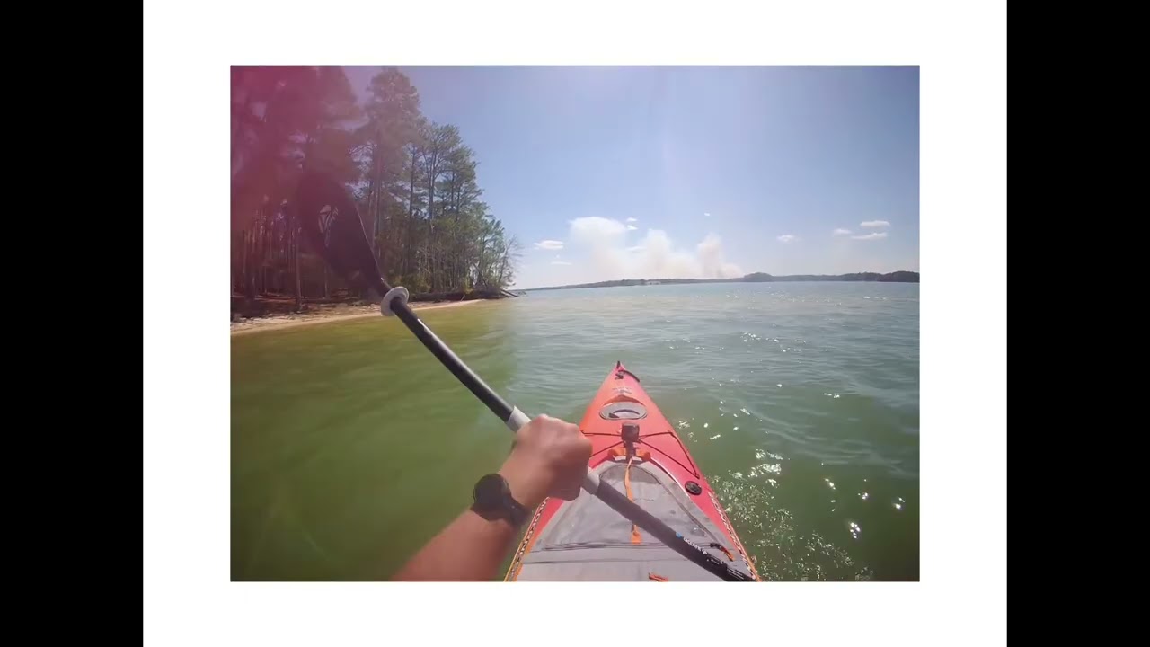Lake Martin Camping Kayaking trip day 2