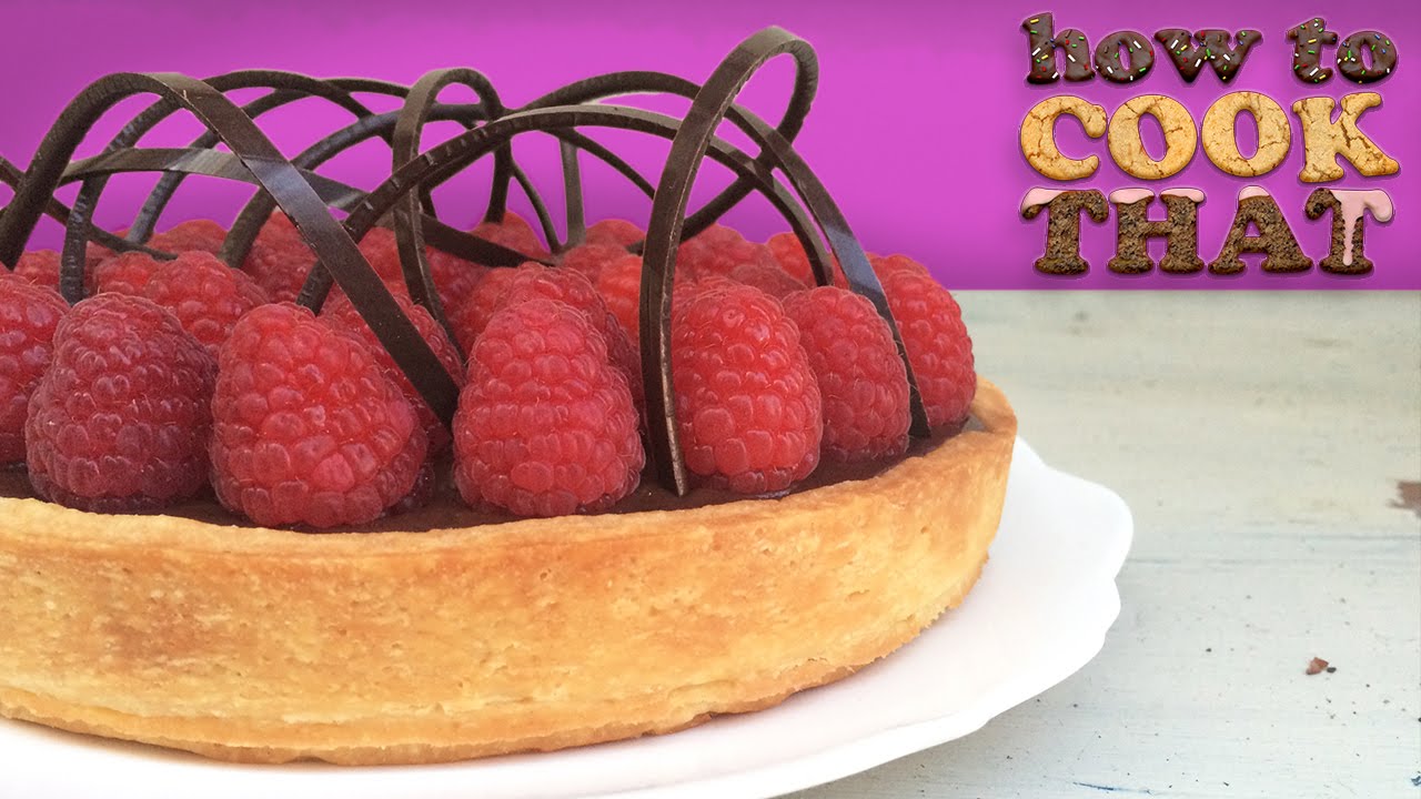 CHOCOLATE RASPBERRY TART RECIPE How To Cook That Ann Reardon