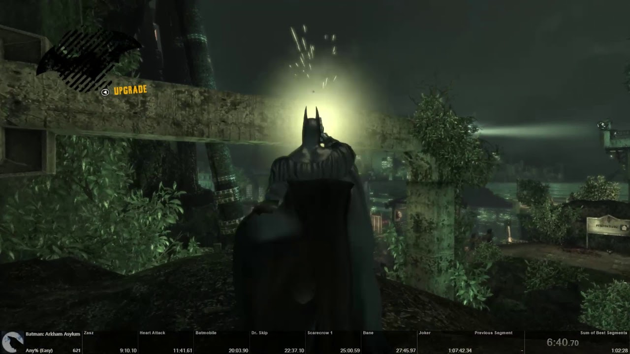 Arkham Asylum Speedrun Tutorial: Zipping