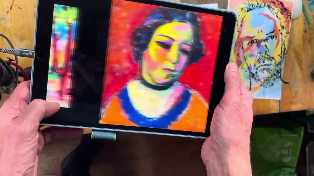 Les 12 Instructie en uitwerking “ Raoul Dufy methode” ..