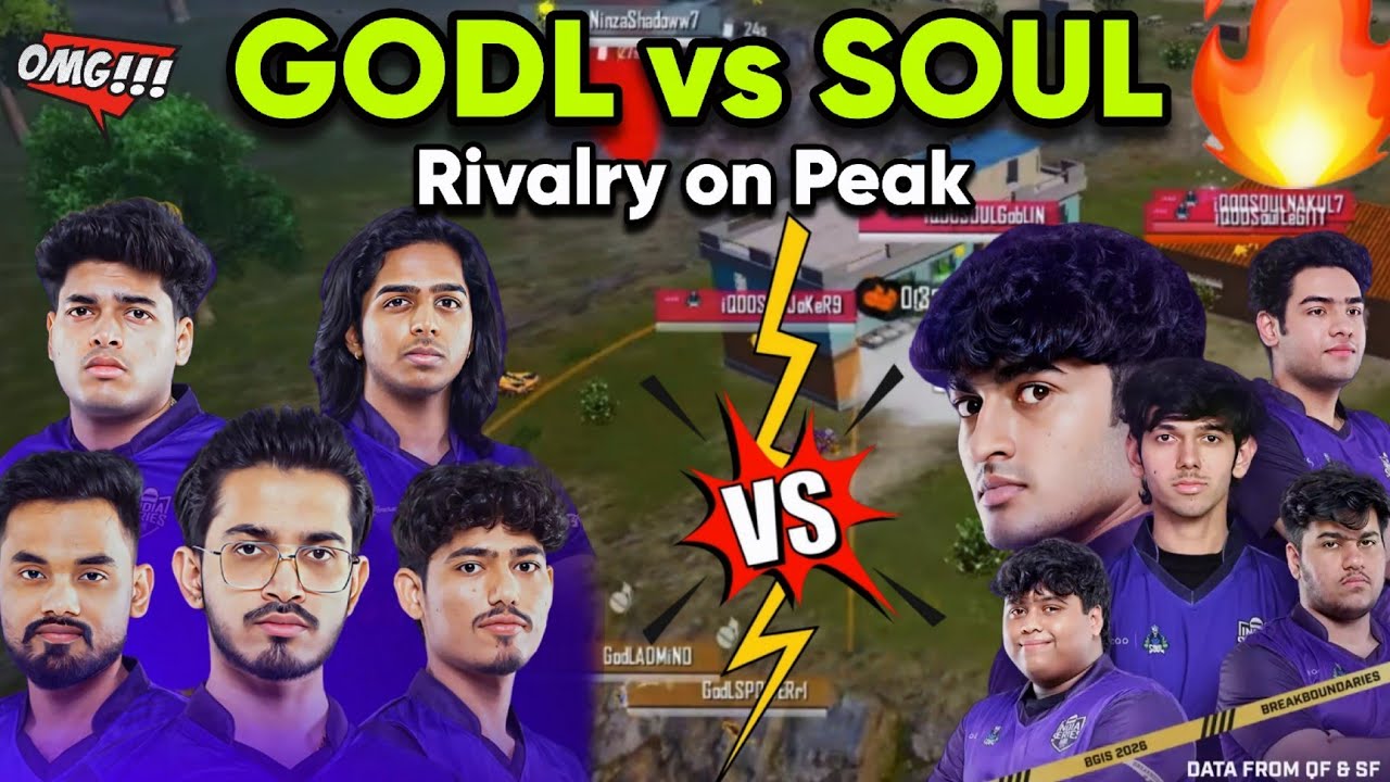 🇮🇳GODL Уничтожает душу🥵 Соперничество на пике😱 Гранд-финал BGIS🚨 День 2✅ Божественное доминирование💛