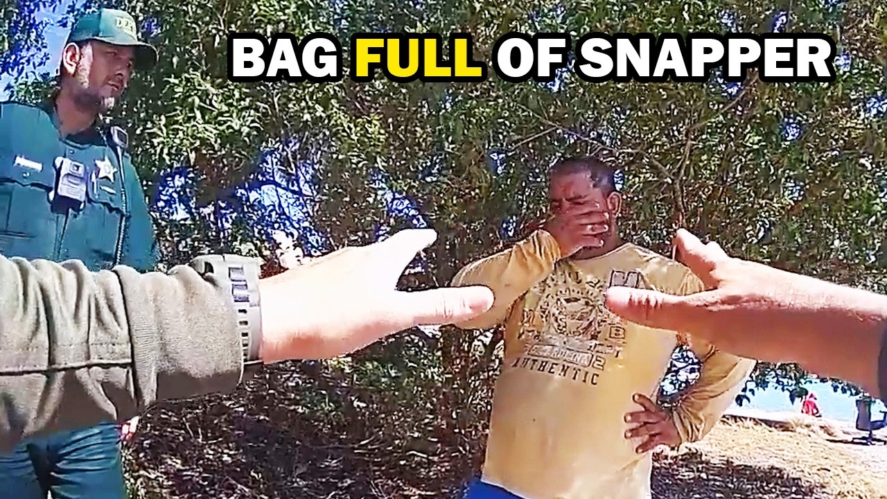 Illegal Snapper Leads to Crying and Jail Sentence