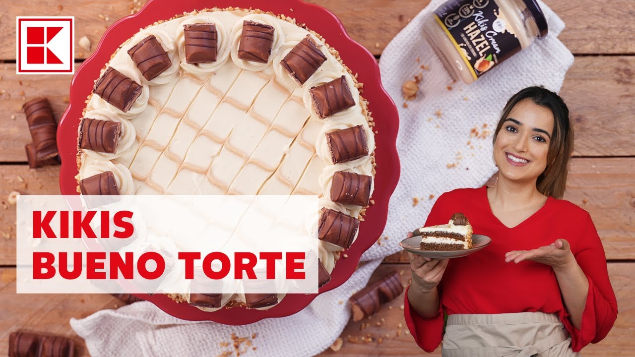 Kinder-Bueno-Torte mit Kikis Cream Hazel | Kaufland