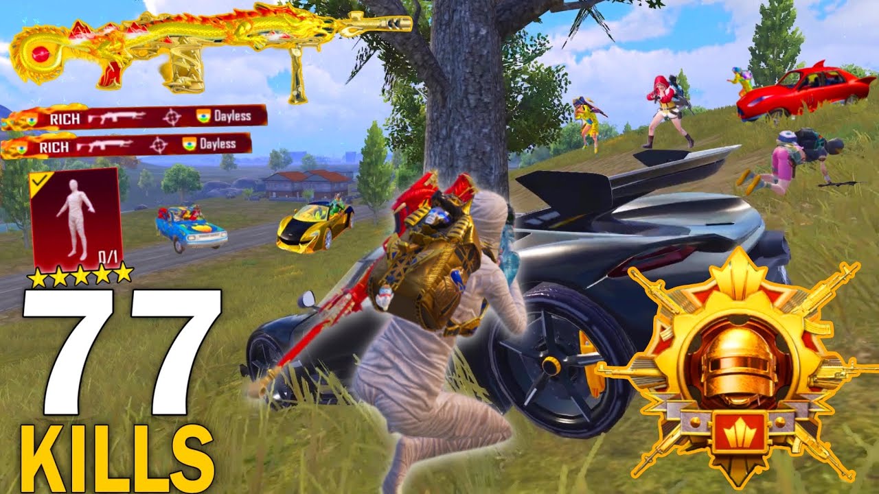 🥵 NEW BEST AGRESSIVE RUSH GAMEPLAY with/ MUMMY Set 🔥 Pubg Mobile
