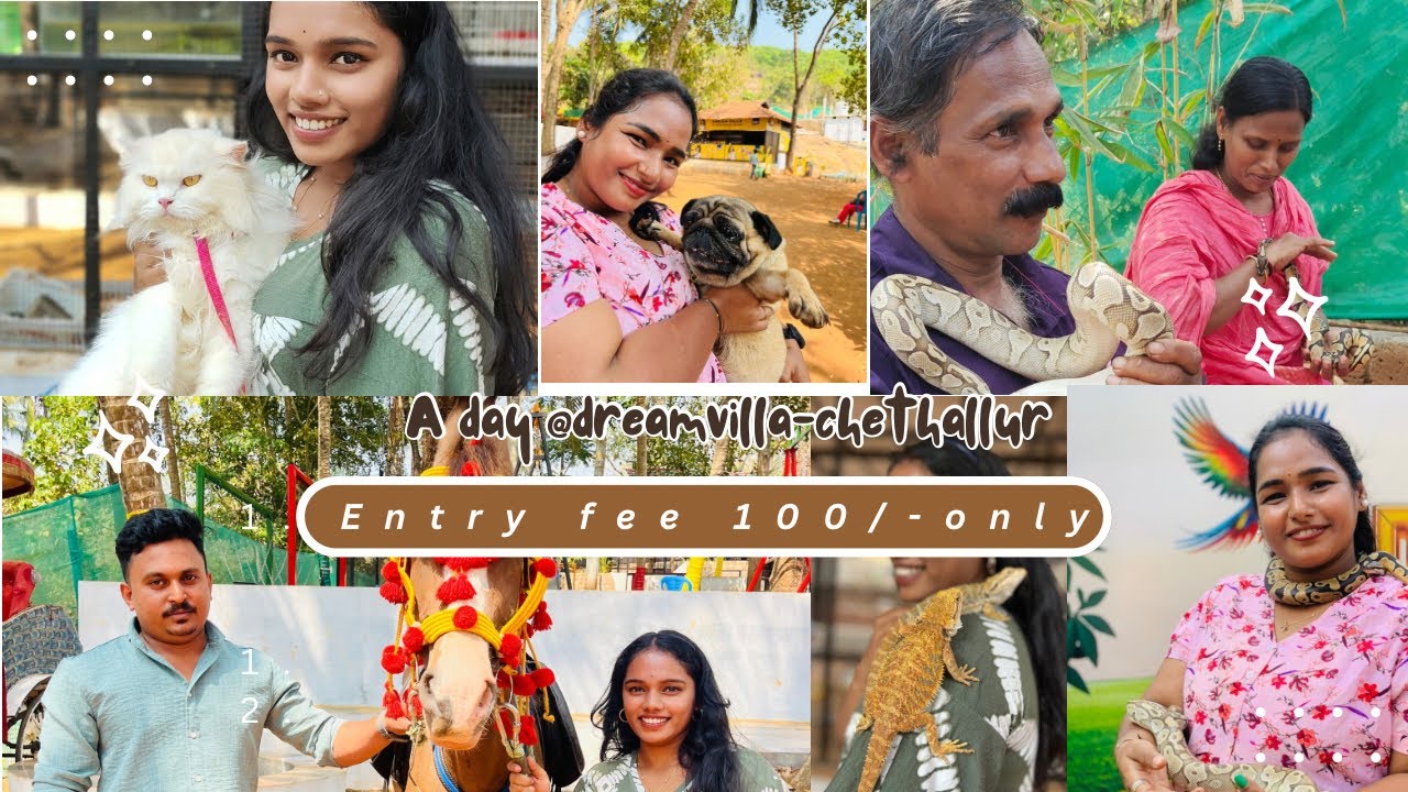 Must visit place in palakkad😍🦂🐴🦞|Dreamvilla|Chethallur|Palakkad|Travel vlog