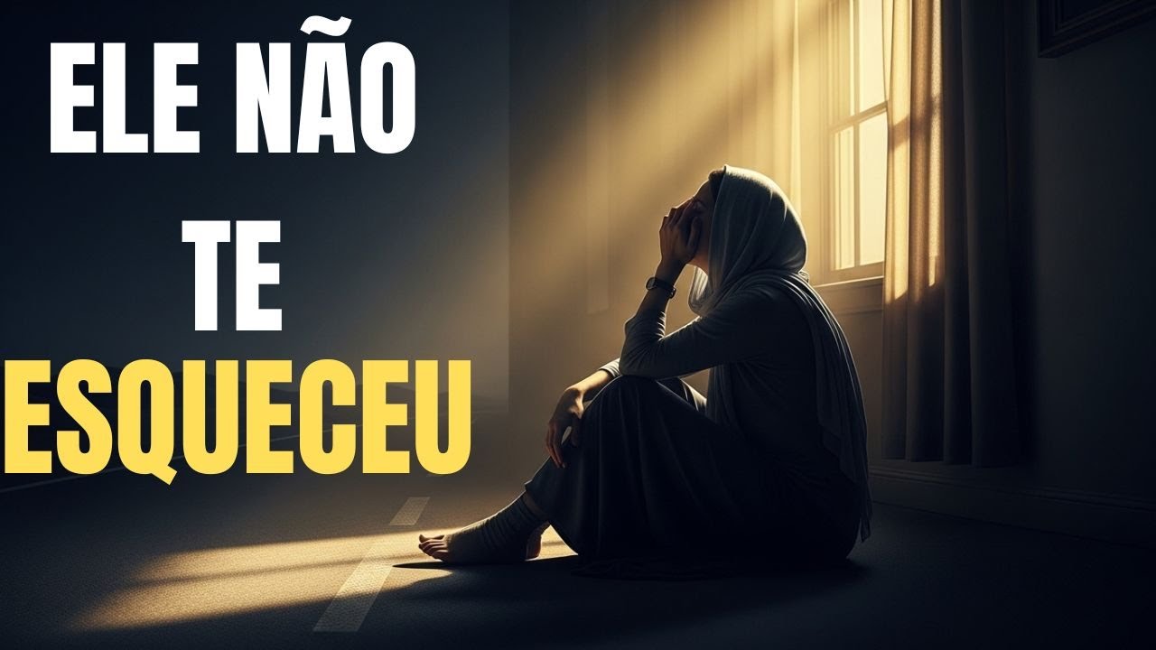 QUANDO DEUS SE CALA, ELE NÃO TE ESQUECE — ELE TE PREPARA.