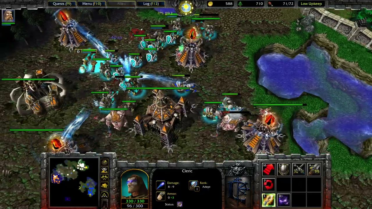 Warcraft 3 Custom Campaign - Return of the King - Knights of the Silver Hand - Chapter 2