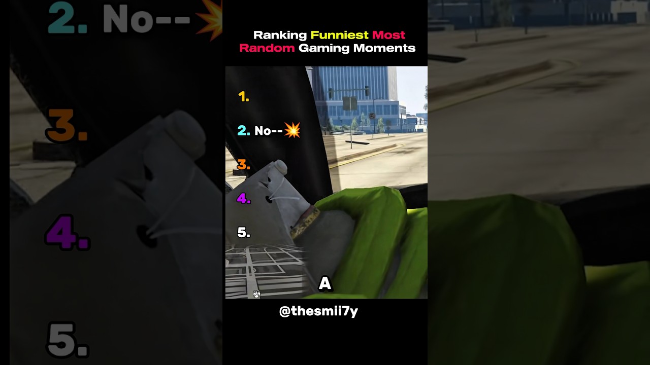 Ranking Funniest Most Random Gaming Moments