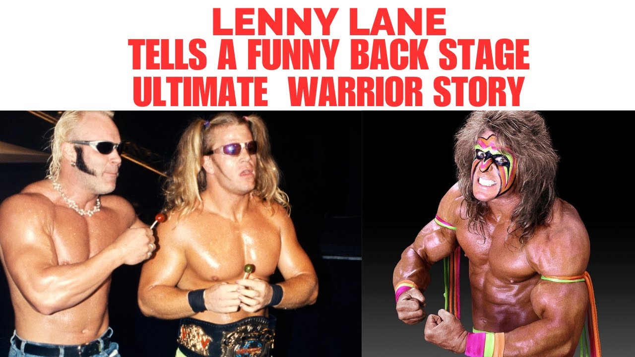 Ленни Лейн рассказывает очень забавную историю из-за кулис шоу The Ultimate Warrior!