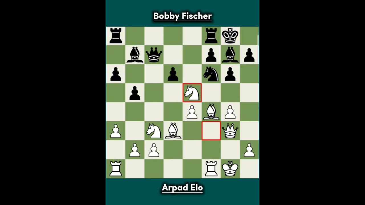 Arpad Elo vs Bobby Fischer ◉ Milwaukee 1957 | Young Fischer Dominates | Classic Chess Game