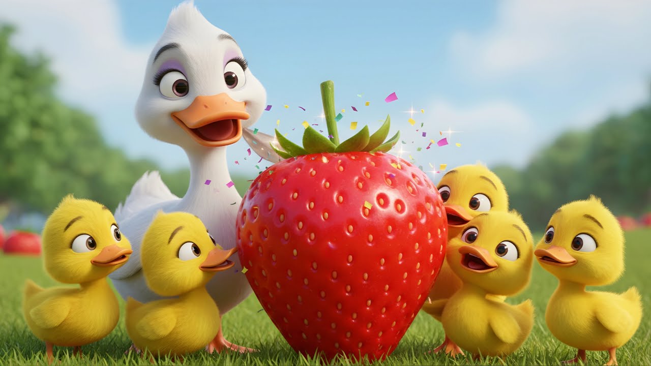 Five Little Ducks | Nursery Rhymes & Kids Songs