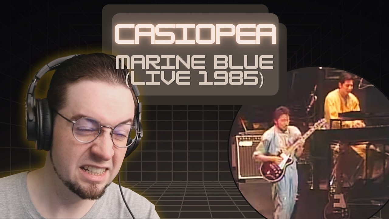 Реакция на первое прослушивание! CASIOPEA - Marine Blue (Live 1985)