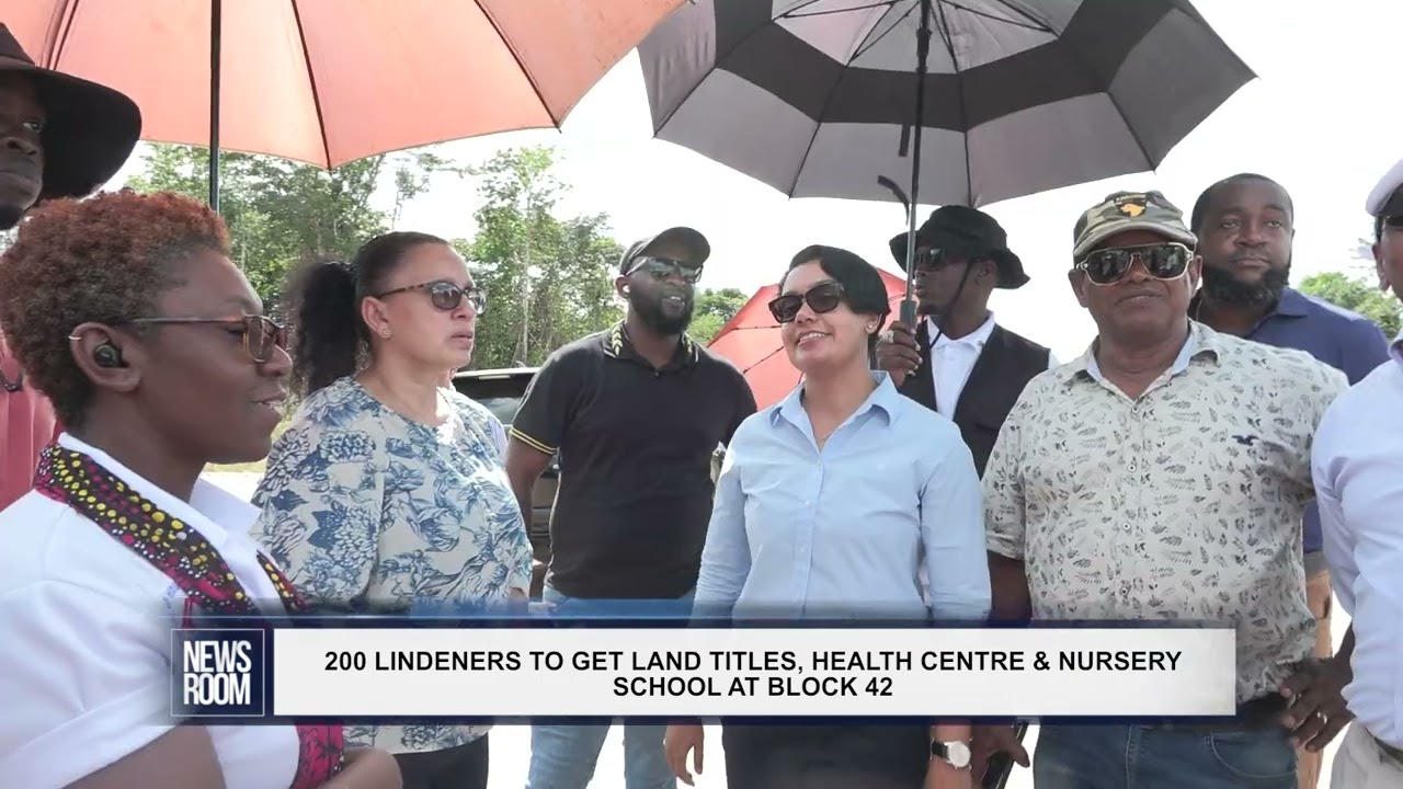 200 LINDENERS TO GET LAND TITLES, HEALTH CENTRE & NURSERY SCHOOL AT BLOCK 42