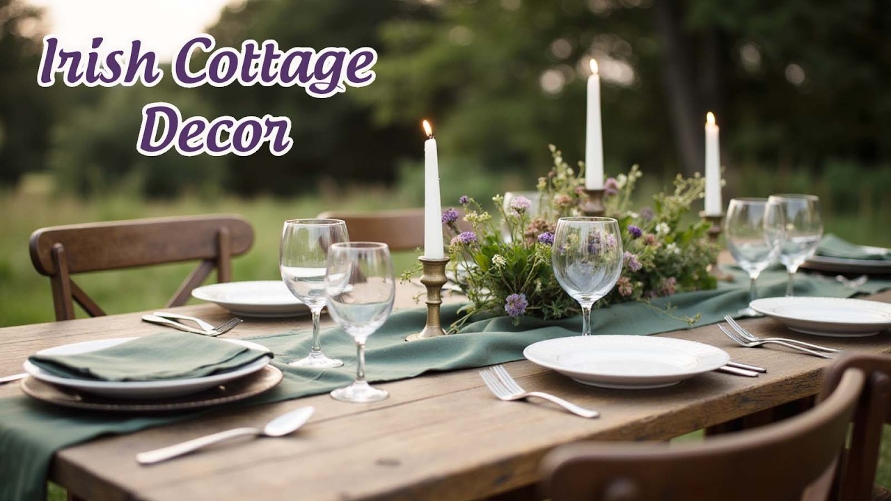 St. Patrick’s Day Irish Cottage Decor Cozy Green Cottagecore Home Ideas