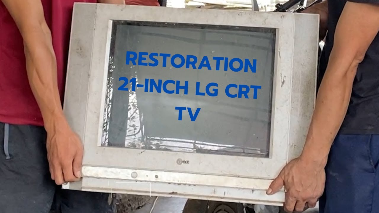 📺 Genius Electrician Restoration Good Friend's Old 21-inch LG CRT TV That Was Left in a Rubbish Pile