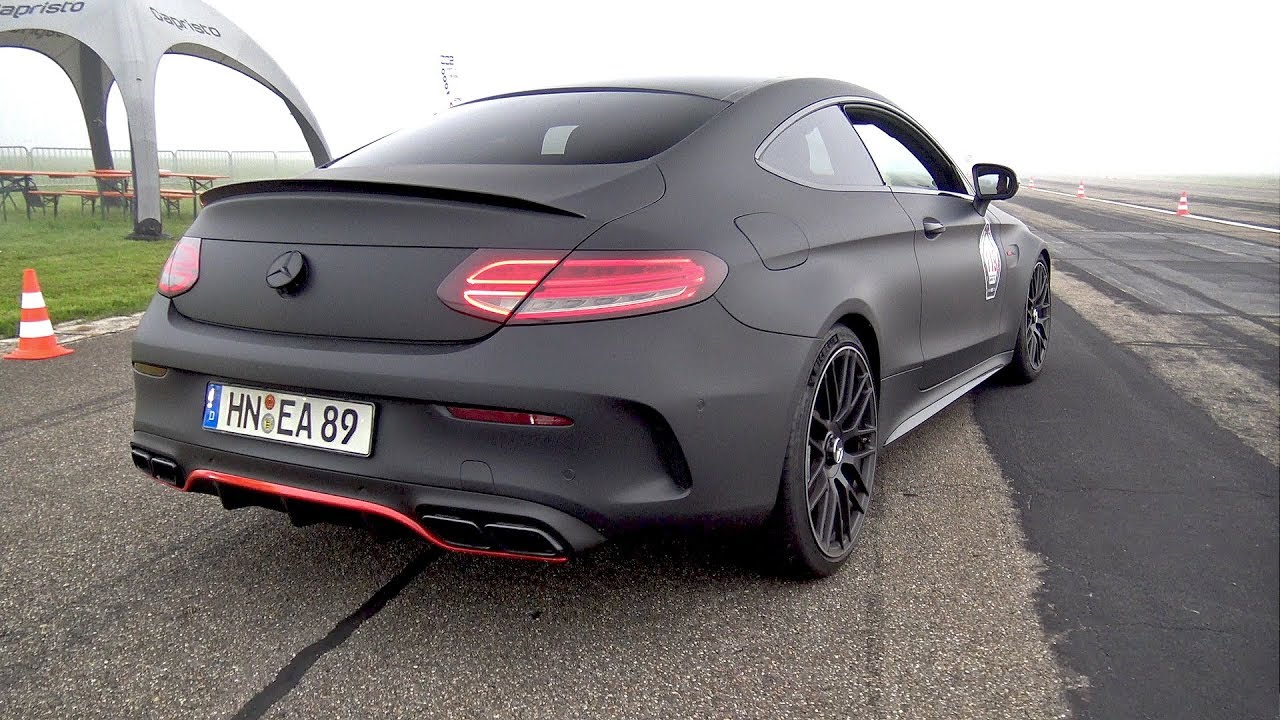 600HP Mercedes-AMG C63 S Coupe w/ Straight Pipes!