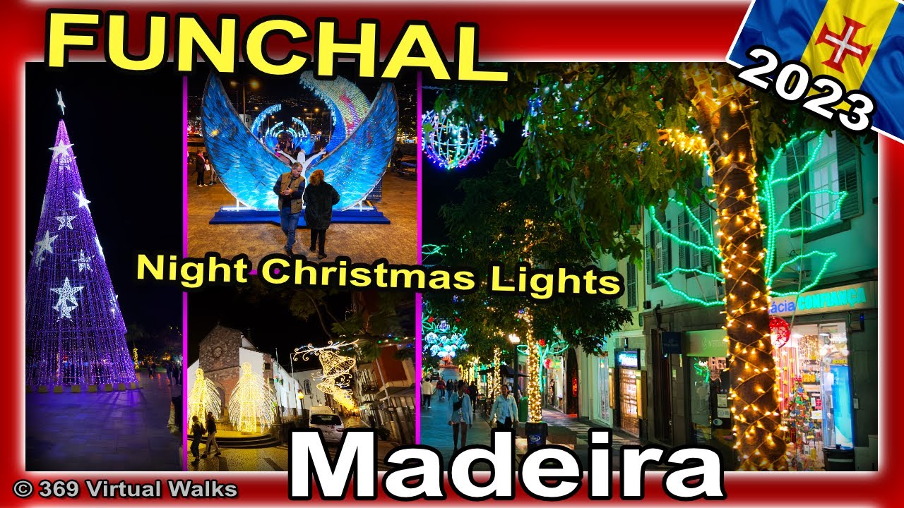 MADEIRA🦶Funchal ✨ Christmas Lights ✨ 2023/2024 🎁