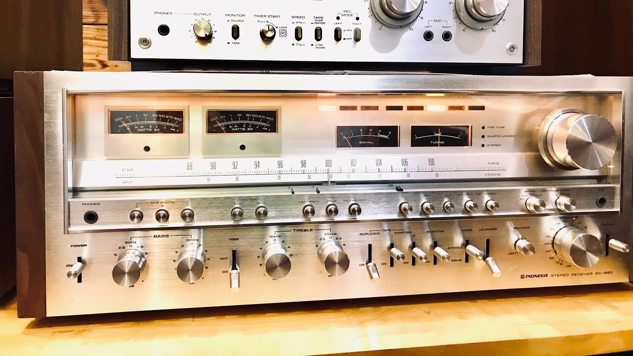 Khủng long bạo Chúa nhà Pioneer SX-1980 ông Tổ họ nhà SX của PIONEER